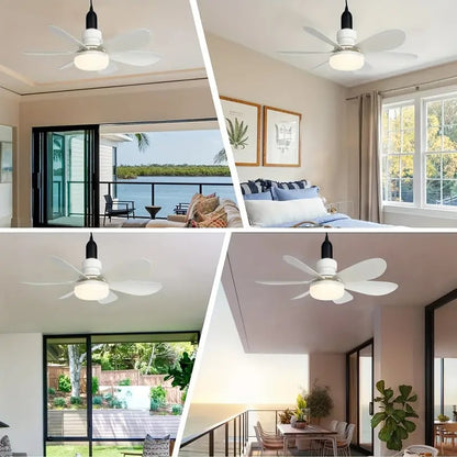 LampFläkt™ - Takfläkt och belysning i ett – installerad på 60 sekunder