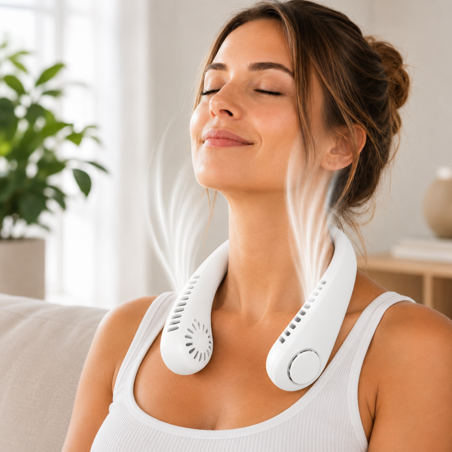 NeckBreeze™ – Handfri svalka, vart du än går