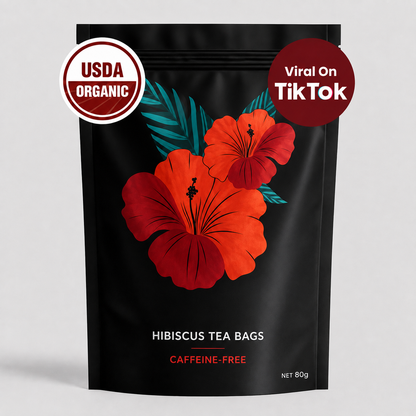 VitaLeaf™ | Hibiskuste för dagligt stöd till njurar, cirkulation och välbefinnande