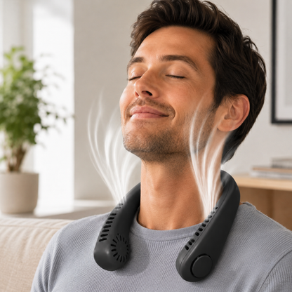 NeckBreeze™ – Handfri svalka, vart du än går