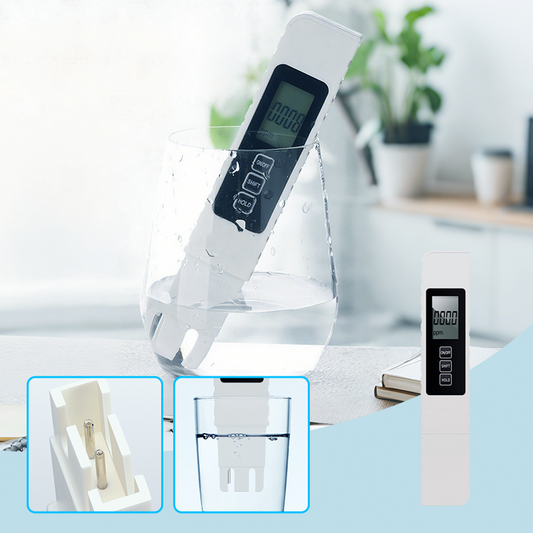 AquaTest™ – 3-i-1 vattentestare för hem, akvarium och resa