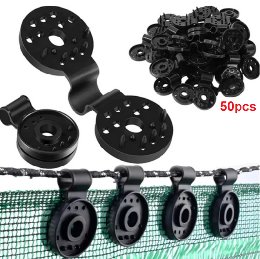 GripClip™ – Håll presenningar och skuggdukar stadigt, utan verktyg
