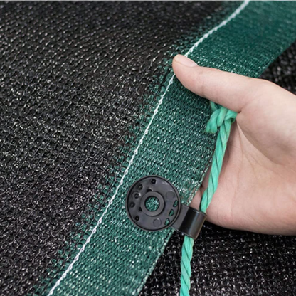 GripClip™ – Håll presenningar och skuggdukar stadigt, utan verktyg