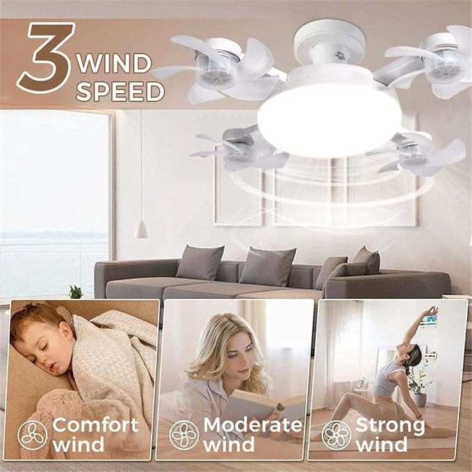 BreezeDrone™ – 3 eller 4 justerbara fläkthuvuden för svalka åt alla håll