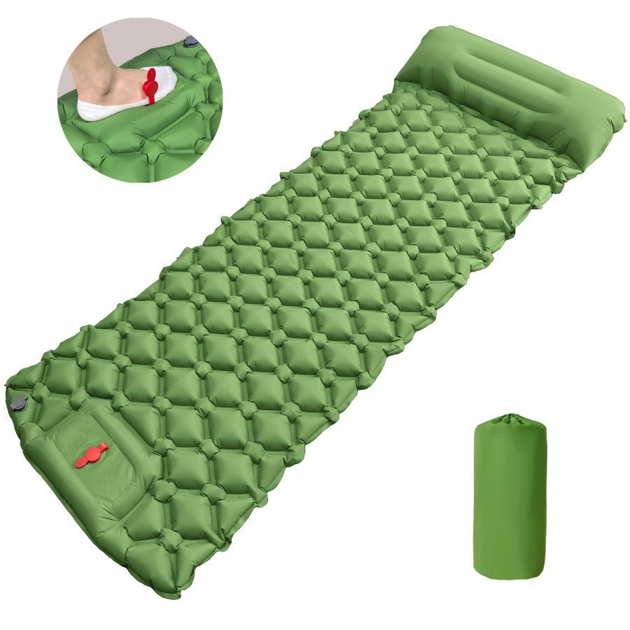 QuickBed™ – Uppblåst på 30 sekunder, med inbyggd pump