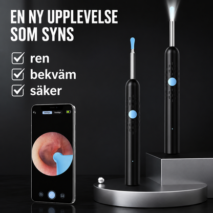 ClearEar™ – Professionell öronrengöring med HD-kamera – hemma