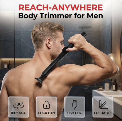 BodyReach™ – Extra långt handtag som når varje centimeter