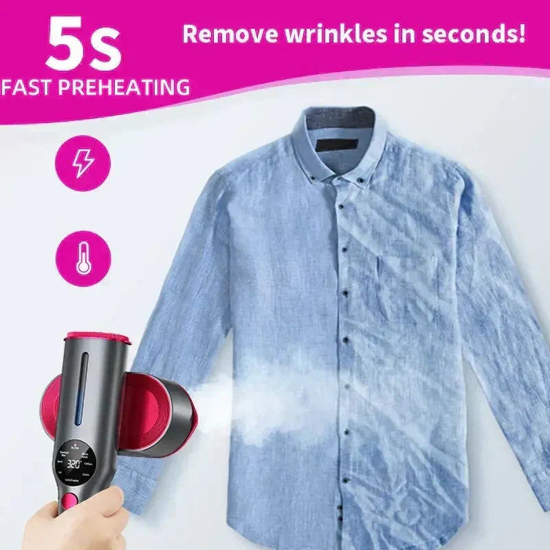 QuickSteam™ – 2-i-1 ångstrykjärn och ångare för hemma och resan