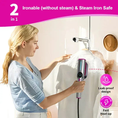 QuickSteam™ – 2-i-1 ångstrykjärn och ångare för hemma och resan